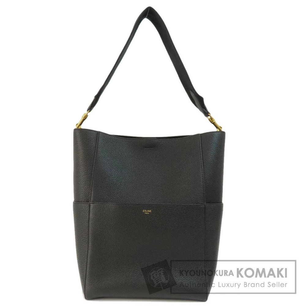 Celine Sangle Bucket Hobo Bag Calfskin